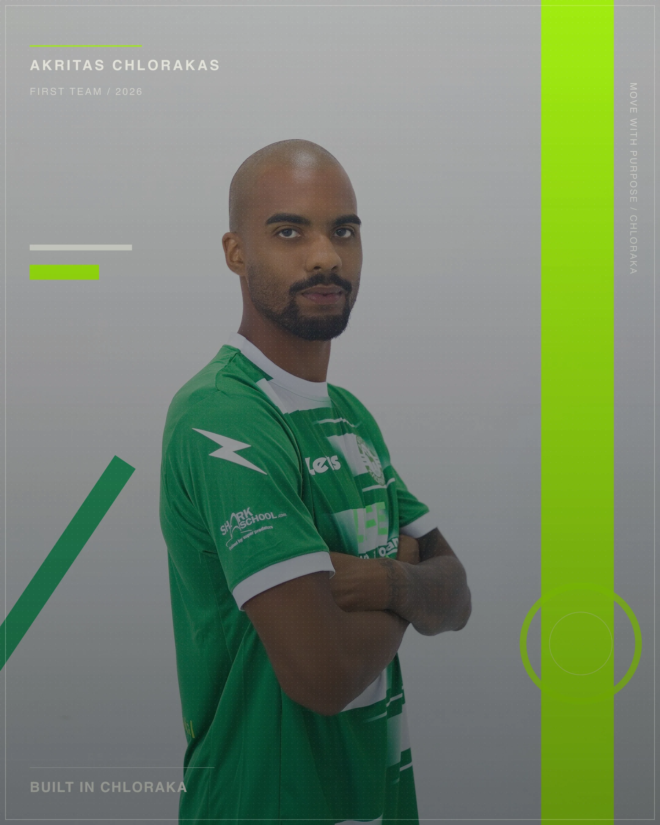 Matheus Clemente in official Akritas player hero artwork
